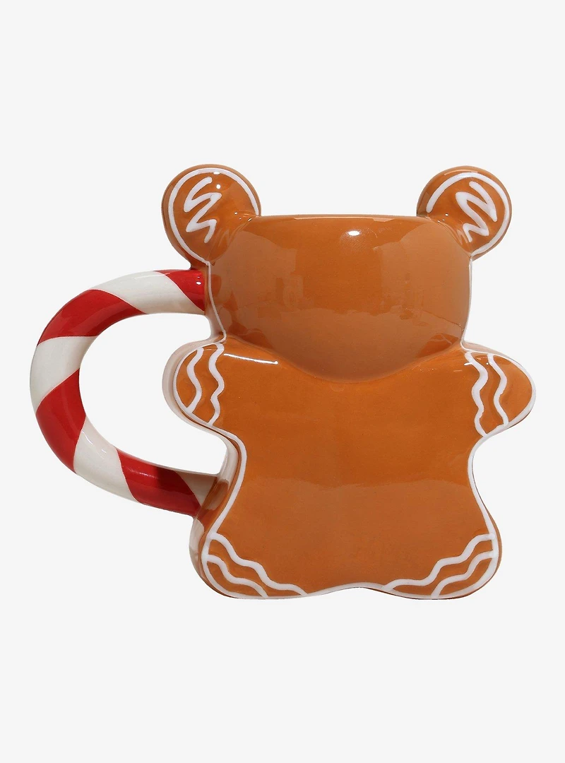 Disney Mickey Mouse Gingerbread Man Figural Mug