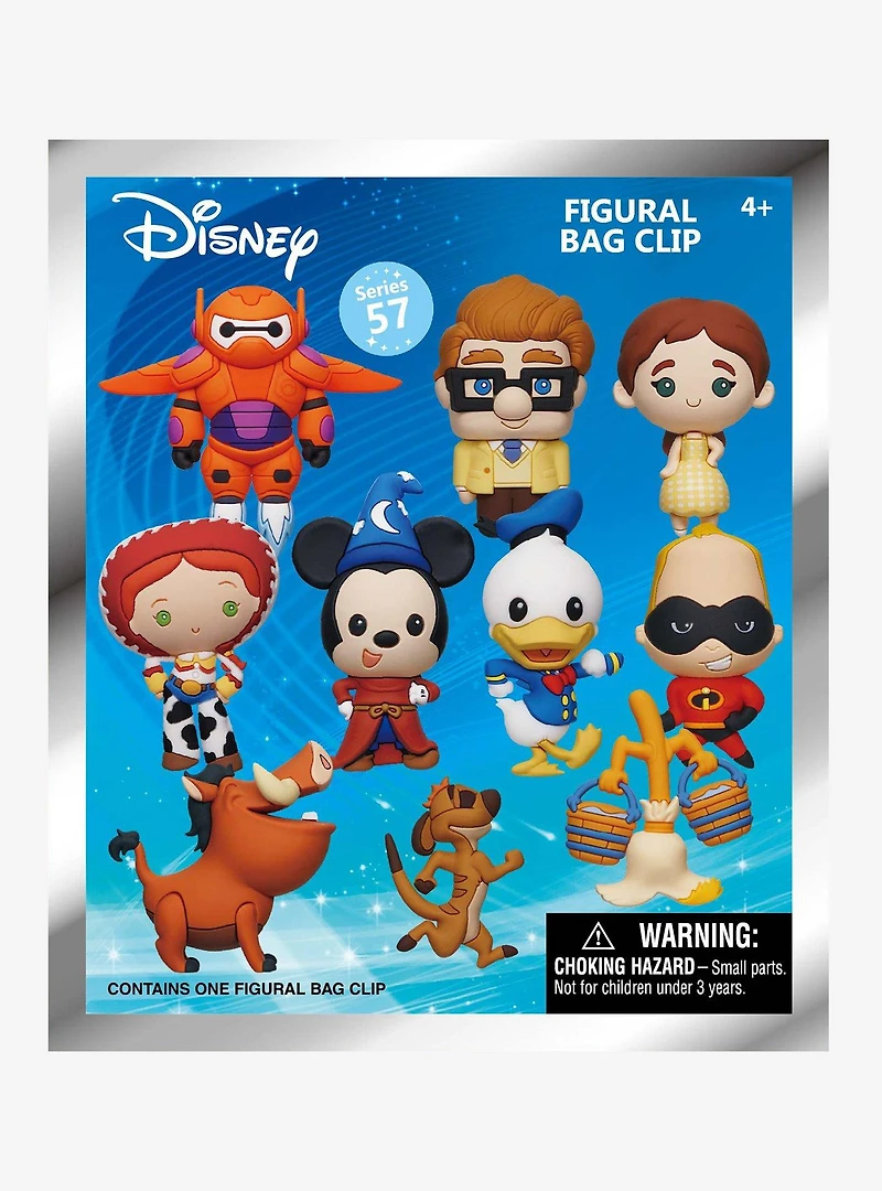 Disney Characters Series 57 Blind Bag Figural Bag Clip