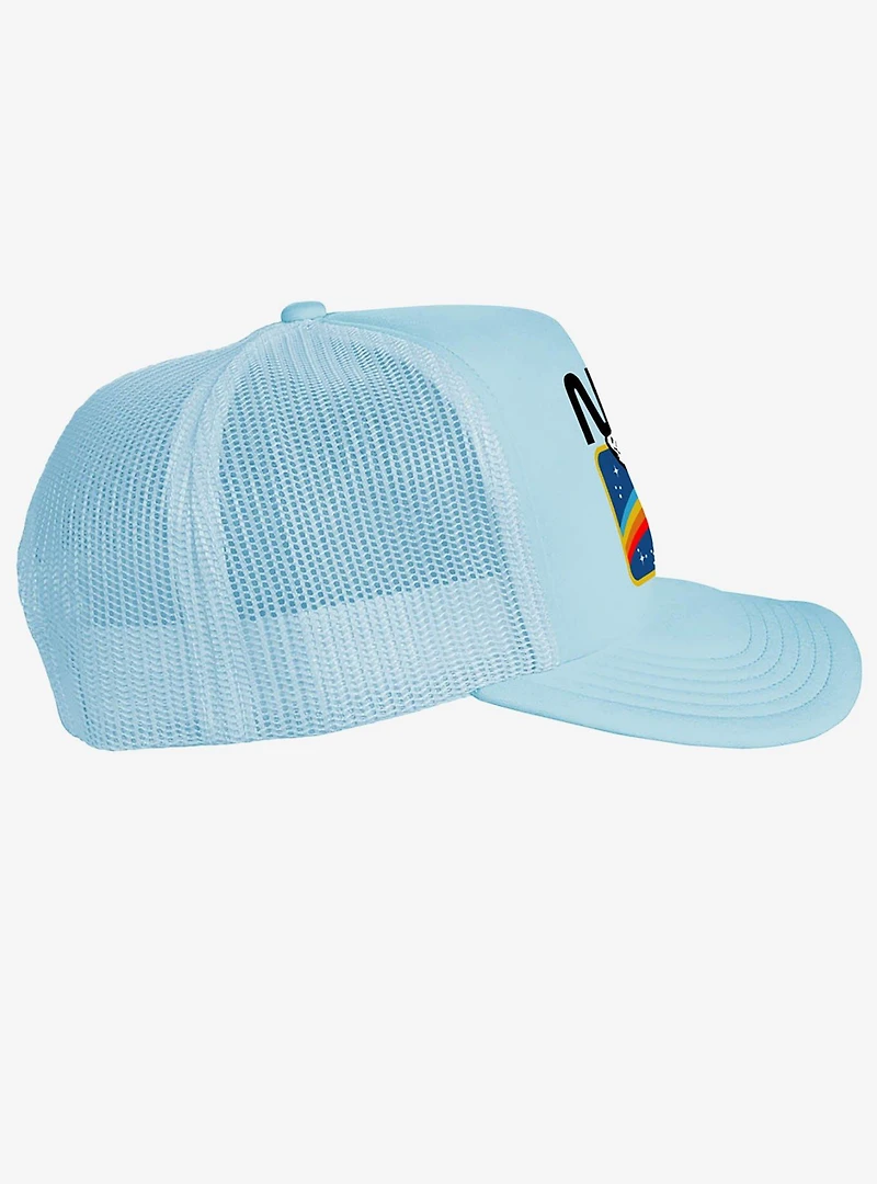 NASA Retro Shuttle Rectangle Foam Trucker Hat