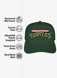 Teenage Mutant Ninja Turtles Logo Foam Trucker Hat