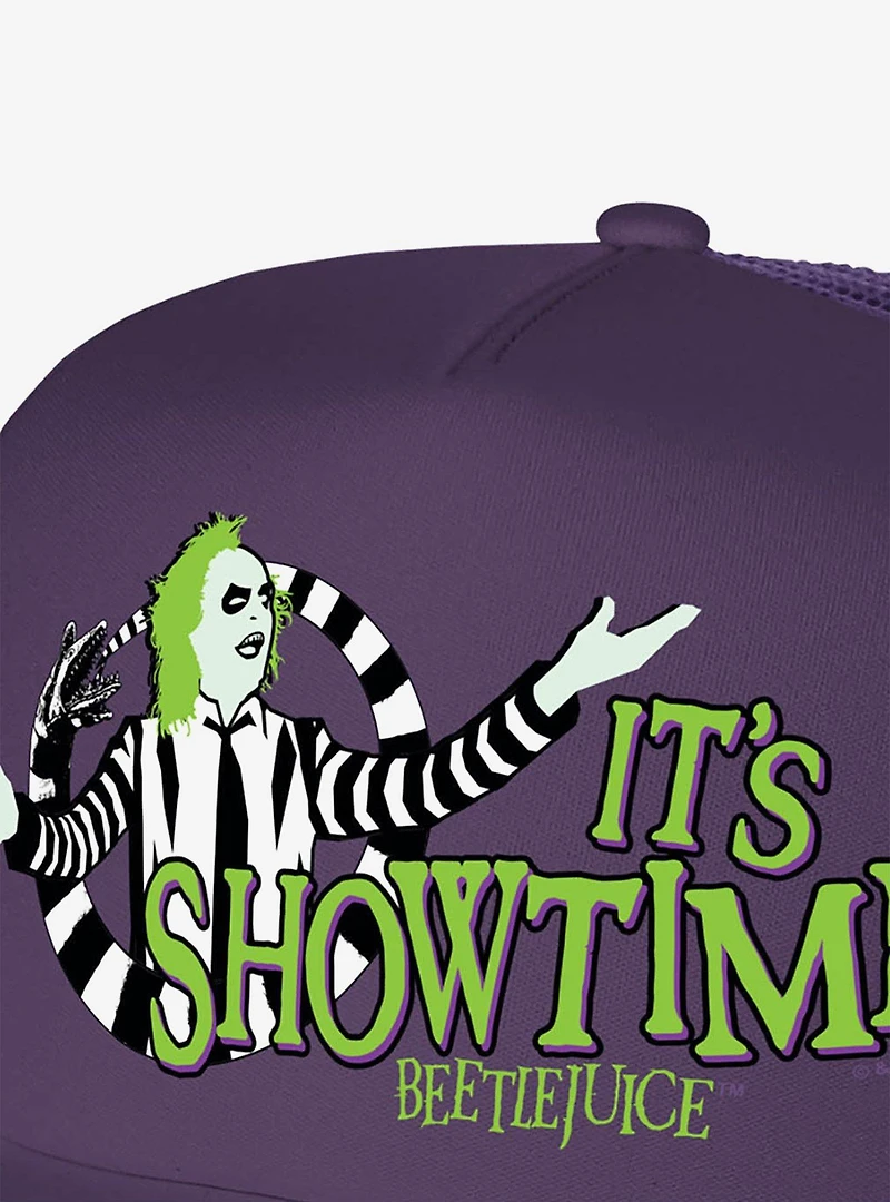 Beetlejuice It's Showtime Foam Trucker Hat