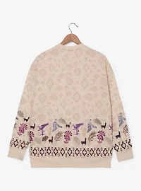 Disney The Emperor's New Groove Embroidered Icons Crewneck - BoxLunch Exclusive