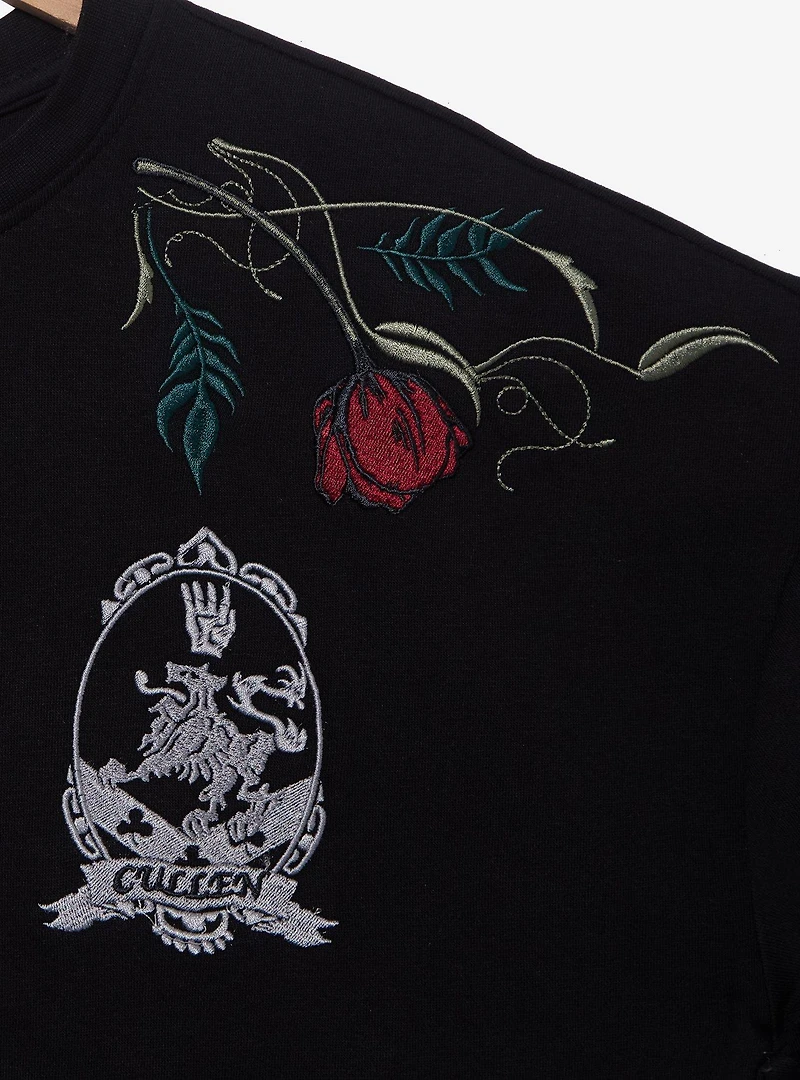 Twilight Cullens Embroidered Women's Crewneck — BoxLunch Exclusive
