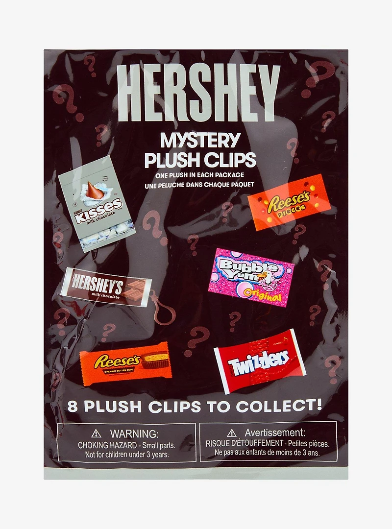 Hershey Candy Blind Bag Figural Plush Bag Clip