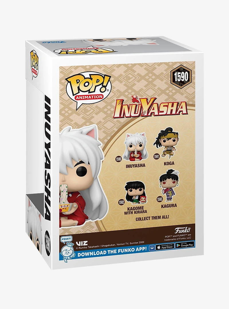 Funko Pop! Animation InuYasha Inuyasha Noodles Vinyl Figure