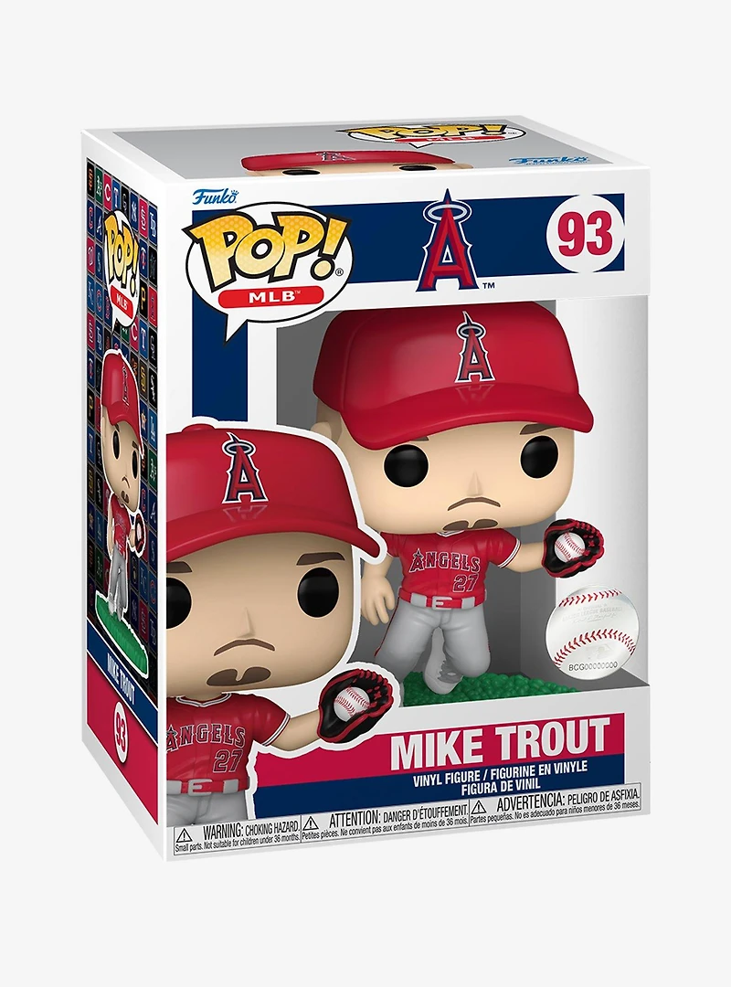 Funko Pop! MLB Los Angeles Angels Mike Trout Vinyl Figure