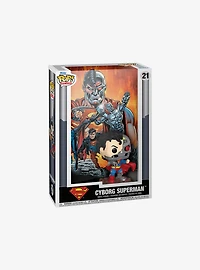 Funko Pop! DC Comics Cyborg Superman Comic Cover Vinyl Figure