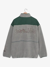 Studio Ghibli® My Neighbor Totoro Floral Icons Sherpa Jacket - BoxLunch Exclusive