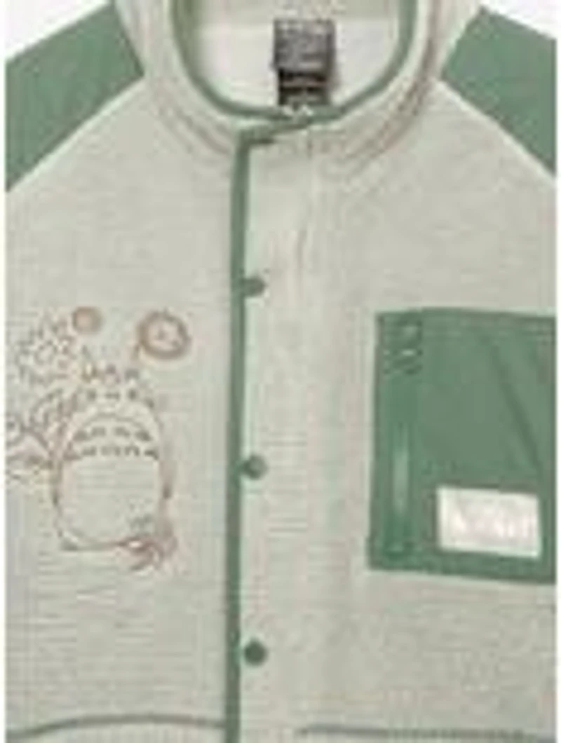 Studio Ghibli® My Neighbor Totoro Floral Icons Sherpa Jacket - BoxLunch Exclusive