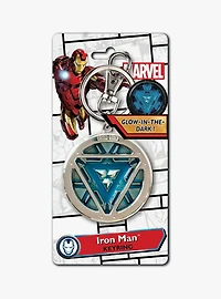 Marvel Iron Man Arc Reactor Glow-in-the-Dark Keychain