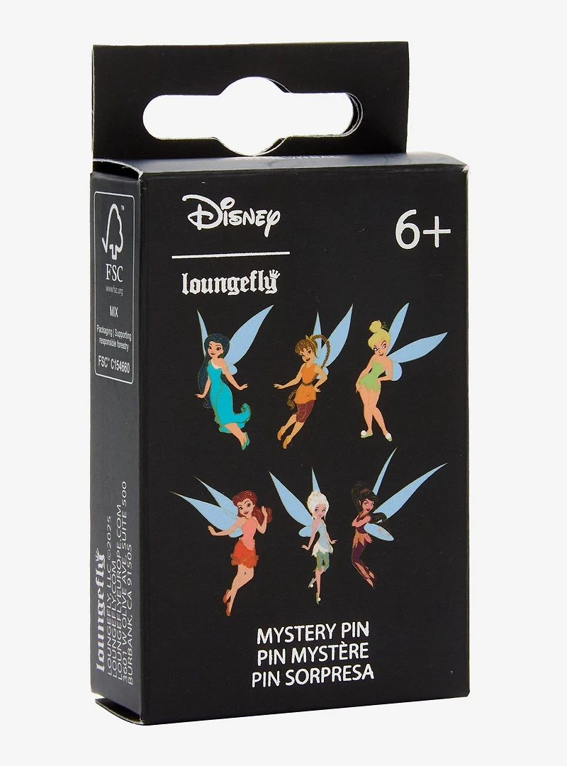 Loungefly Disney Fairies Stained Glass Blind Box Enamel Pin — BoxLunch Exclusive