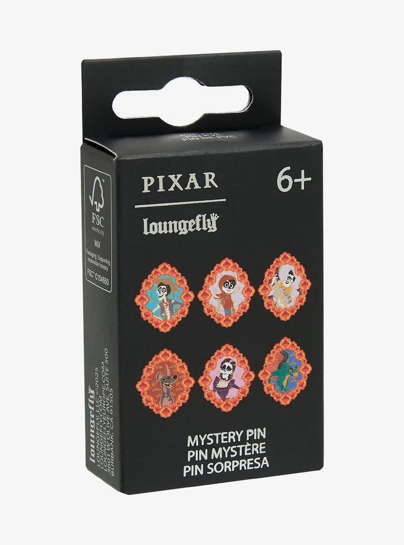 Loungefly Disney Pixar Coco Marigold Frames Blind Box Enamel Pin - BoxLunch Exclusive