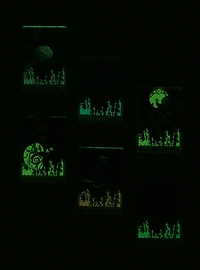 Loungefly Disney The Nightmare Before Christmas Tarot Card Glow-in-the-Dark Blind Box Enamel Pin - BoxLunch Exclusive