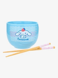 Sanrio Cinnamoroll Waves Blue Ramen Set