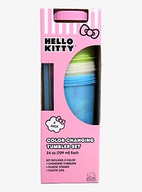 Sanrio Hello Kitty Color Changing Tumbler Set