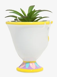 Disney Beauty and the Beast Chip Faux Planter