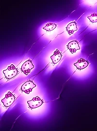 Sanrio Hello Kitty Head Pink String Light Set