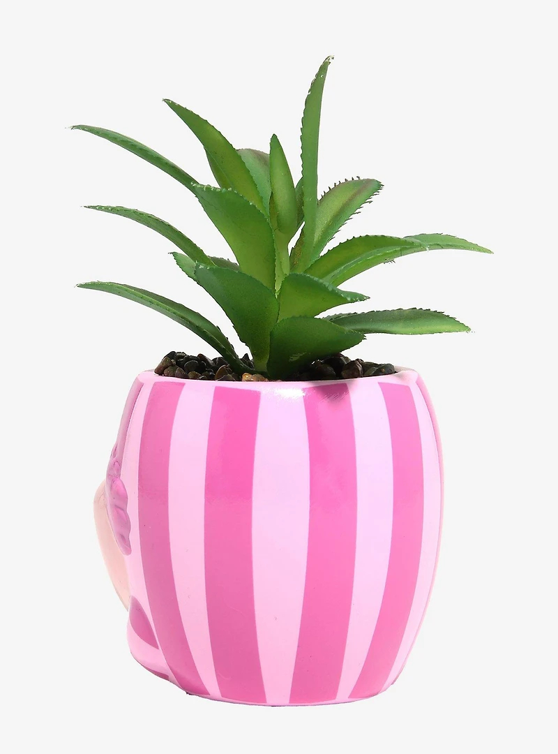 Disney Alice in Wonderland Cheshire Cat Figural Faux Planter
