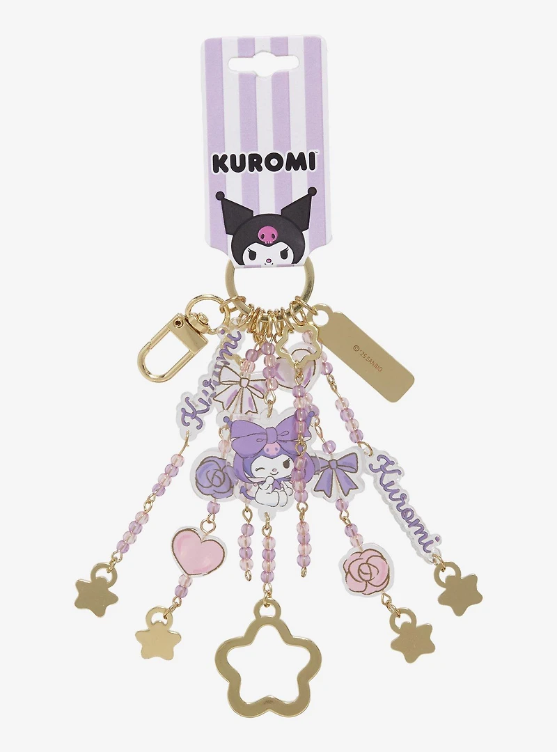 Sanrio Kuromi Icons Multi-Charm Keychain — BoxLunch Exclusive