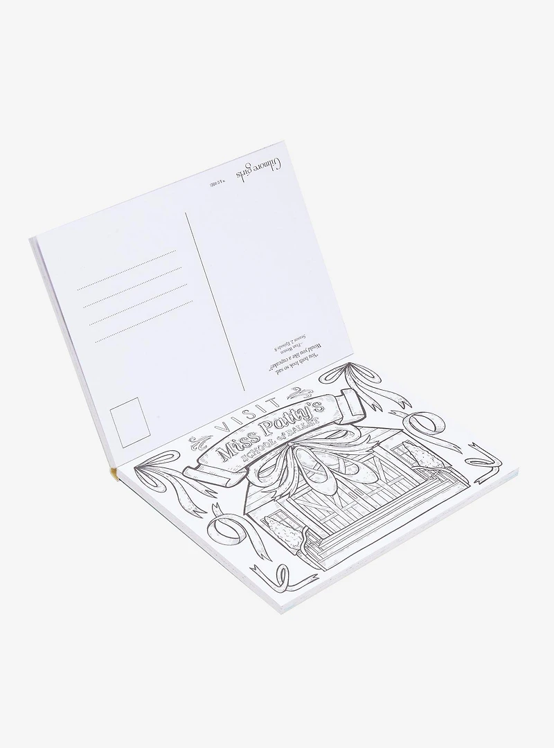 Gilmore Girls Greetings From Stars Hollow Postcard Coloring Book