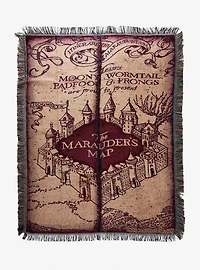 Harry Potter The Marauder's Map Tapestry Throw - BoxLunch Exclusive