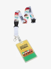 South Park Pixel Characters Lanyard - BoxLunch Exclusive