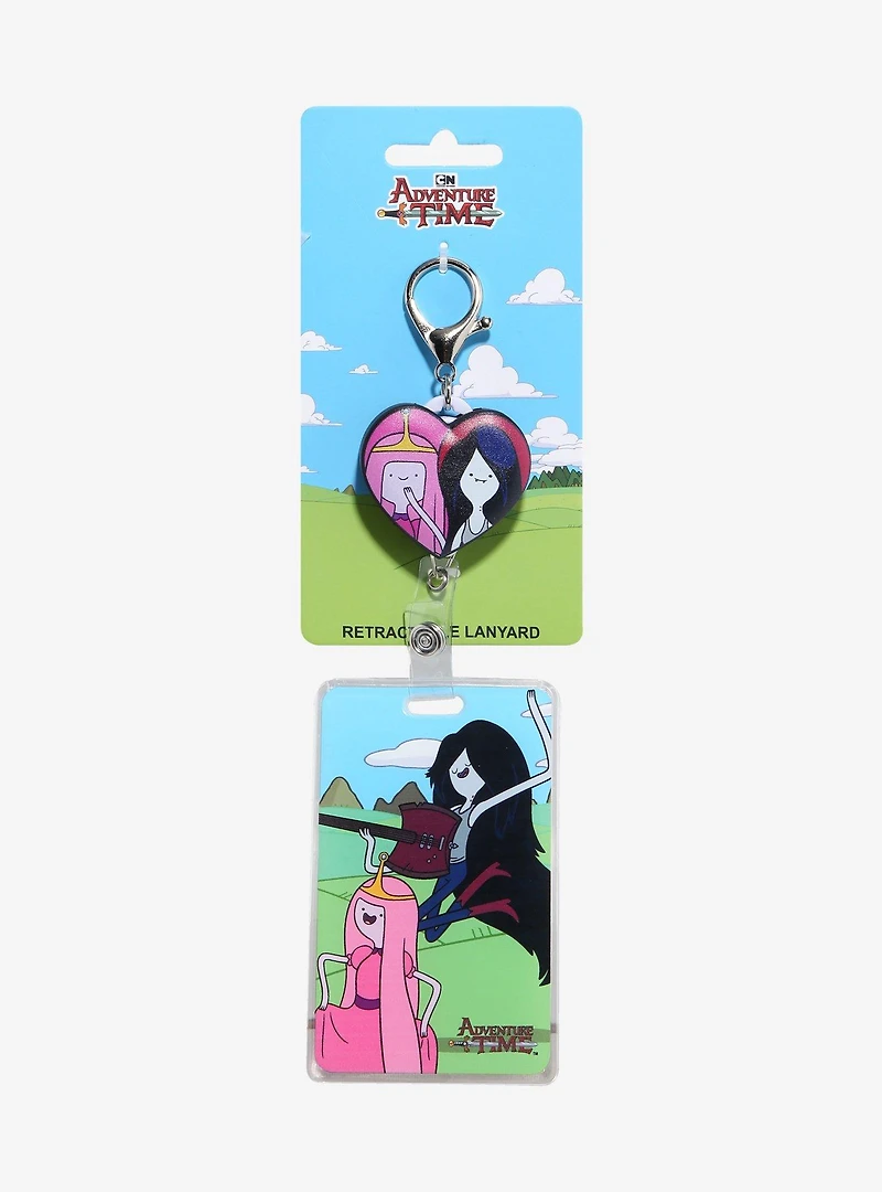 Adventure Time Marceline & Princess Bubblegum Retractable Lanyard - BoxLunch Exclusive
