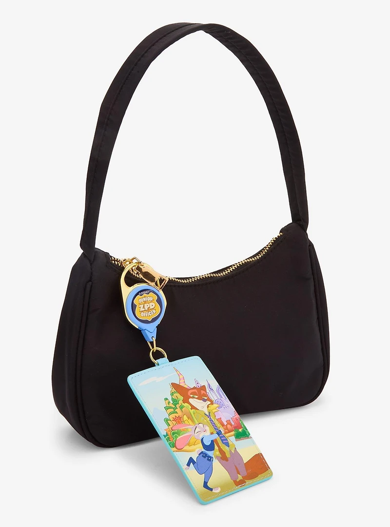 Loungefly Disney Zootopia Nick & Judy ZPD Retractable Lanyard — BoxLunch Exclusive