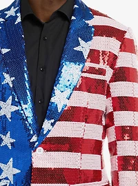 Sequins Stars & Stripes Blazer
