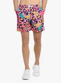 Jazzy Jungle Button-Up Shirt & Short Set