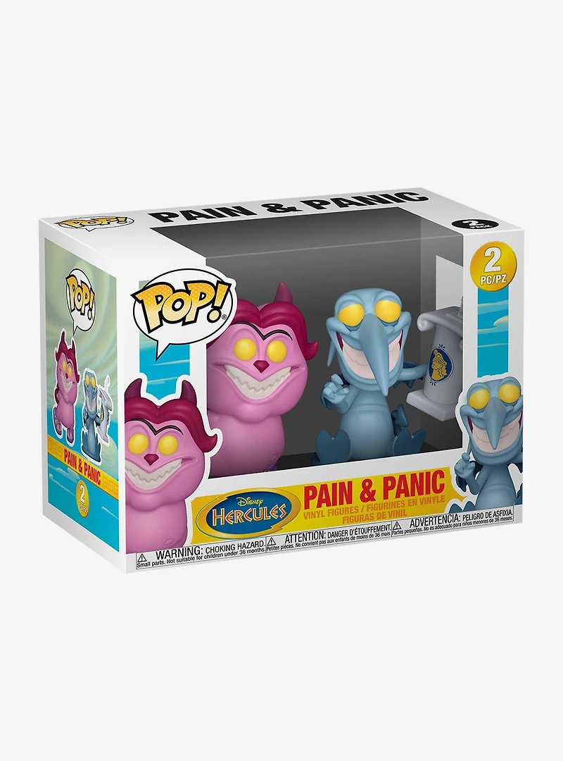 Funko Pop! Disney Hercules Pain & Panic Vinyl Figure Set