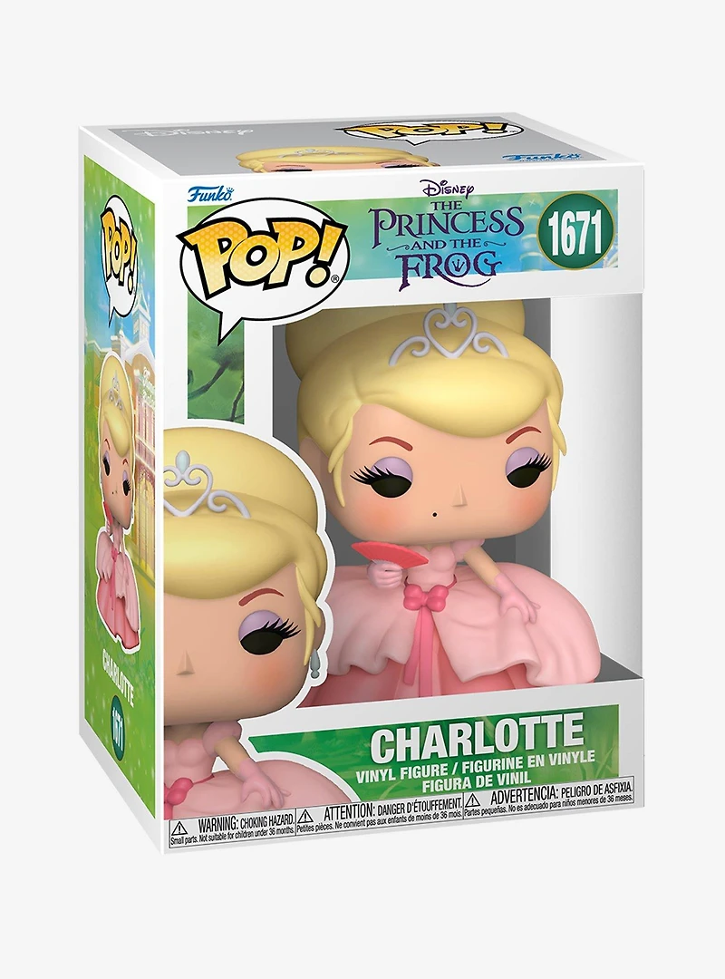 Funko Pop! Disney The Princess and the Frog Charlotte Vinyl Figure