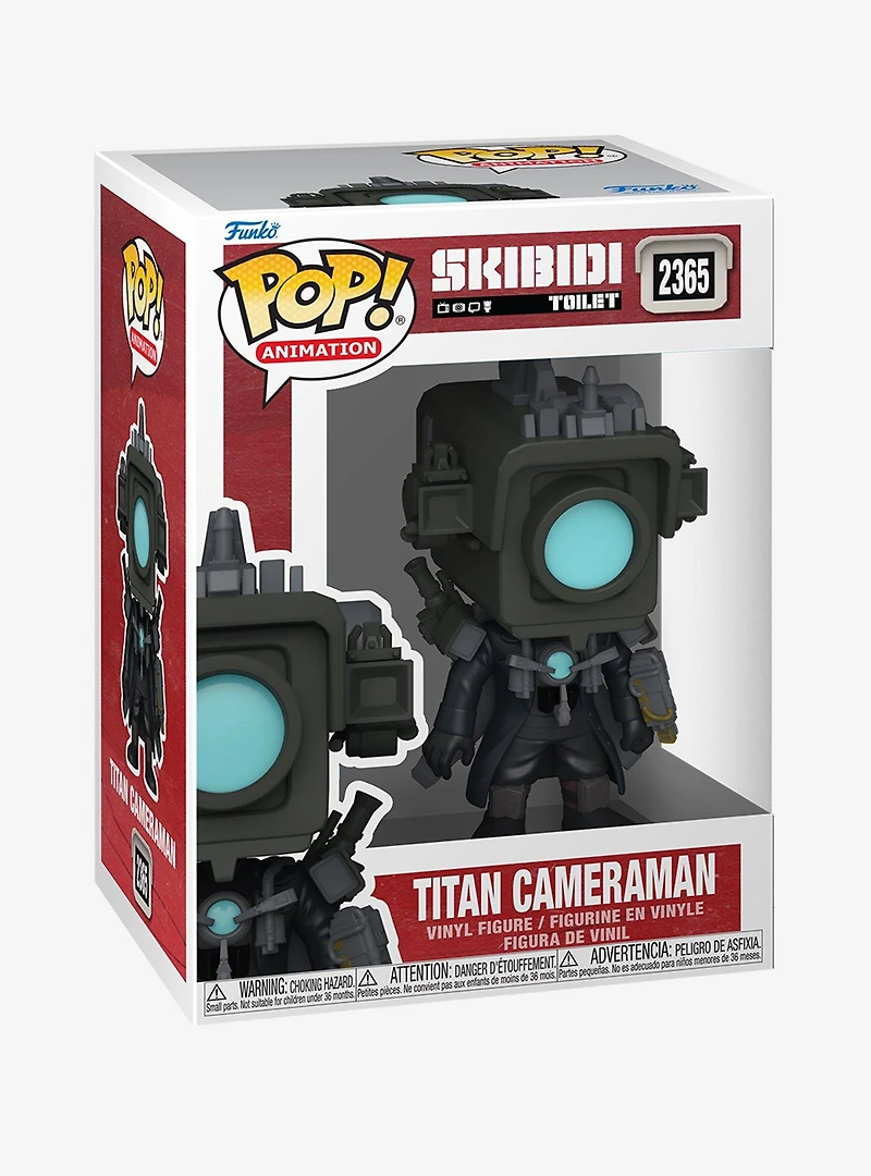 Funko Pop! Animation Skibidi Toilet Titan Cameraman Vinyl Figure
