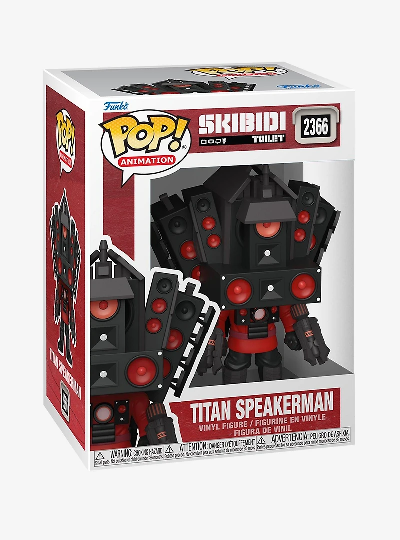 Funko Pop! Animation Skibidi Toilet Titan Speakerman Vinyl Figure