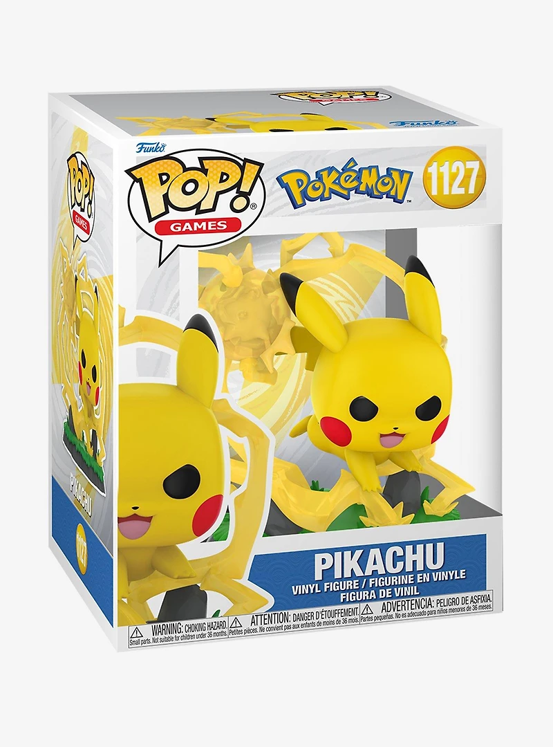Funko Pop! Games Pokémon Pikachu Vinyl Figure