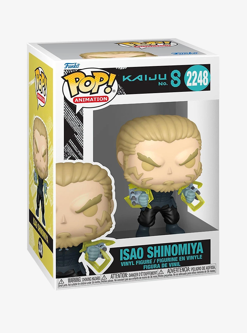 Funko Pop! Animation Kaiju No. 8 Isao Shinomiya Vinyl Figure