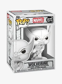 Funko Pop! Marvel Sketched Wolverine Vinyl Bobblehead