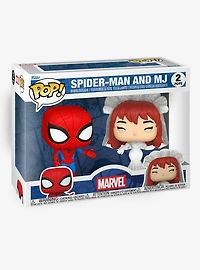 Funko Pop! Marvel Spider-Man and MJ Wedding Vinyl Figure Set