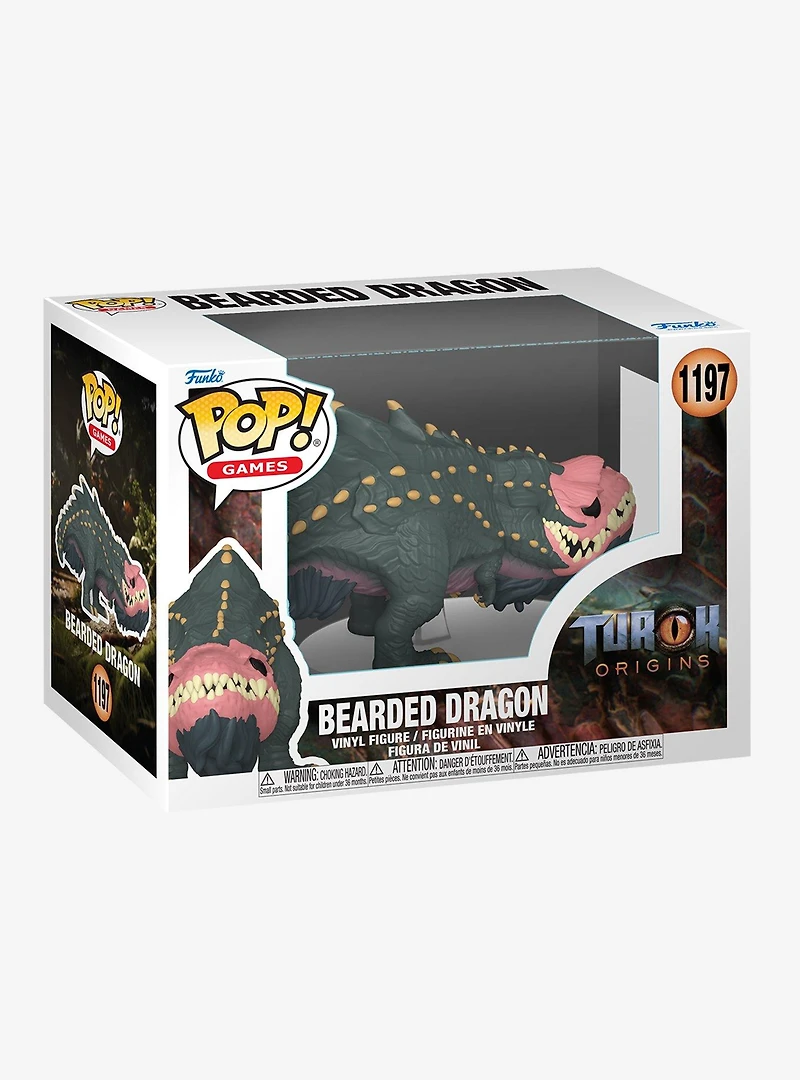 Funko Pop! Games Turok: Origins Bearded Dragon Vinyl Figure