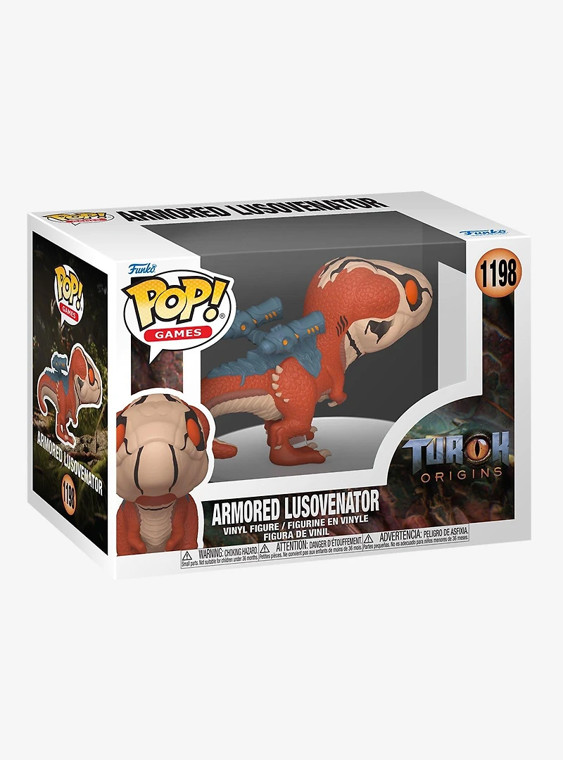 Funko Pop! Games Turok: Origins Armored Lusovenator Vinyl Figure