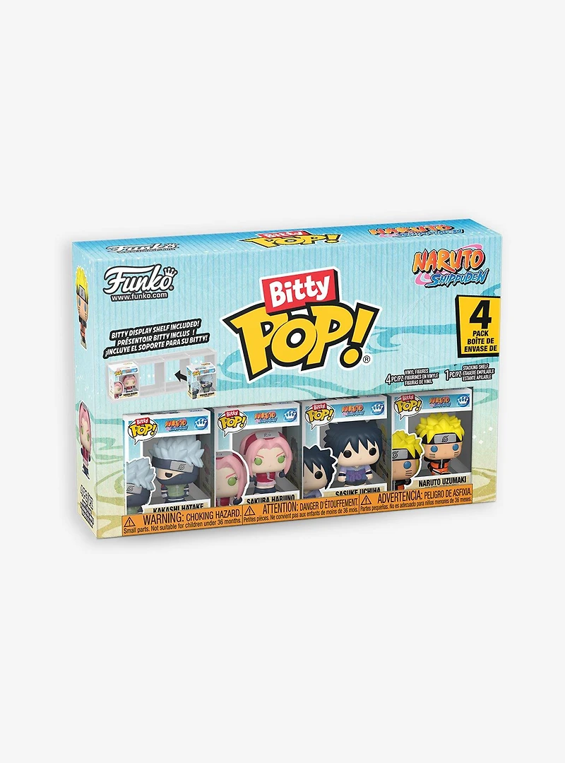 Funko Bitty Pop! Naruto Shippuden Kakashi and Friends Vinyl Figure Set