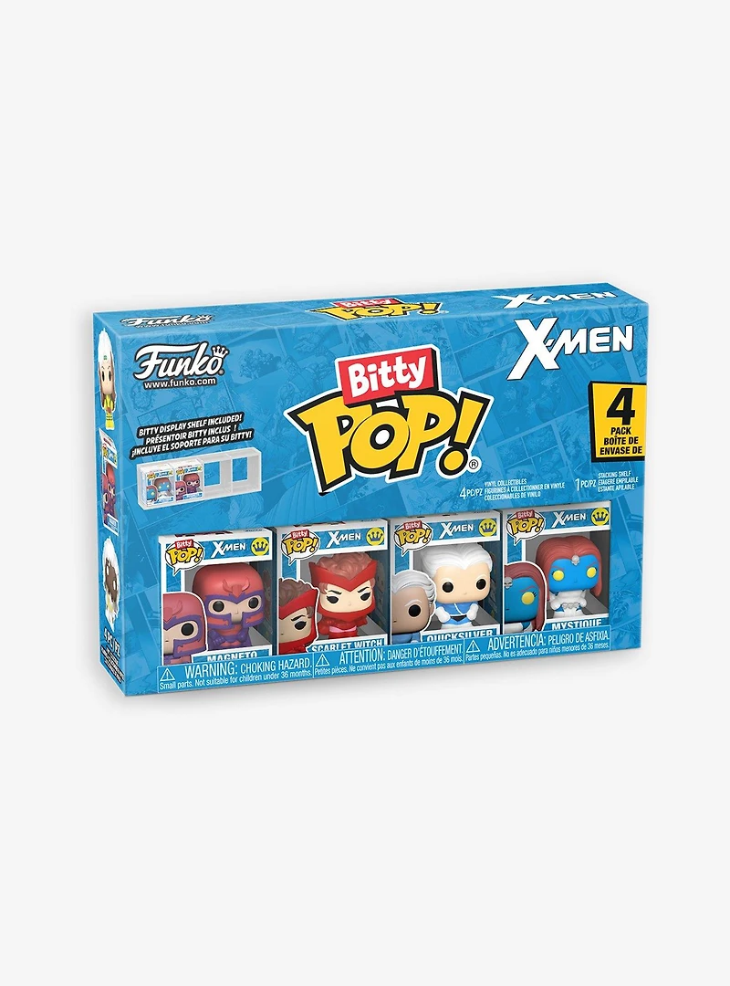 Funko Bitty Pop! Marvel X-Men Magneto and Friends Vinyl Figure Set