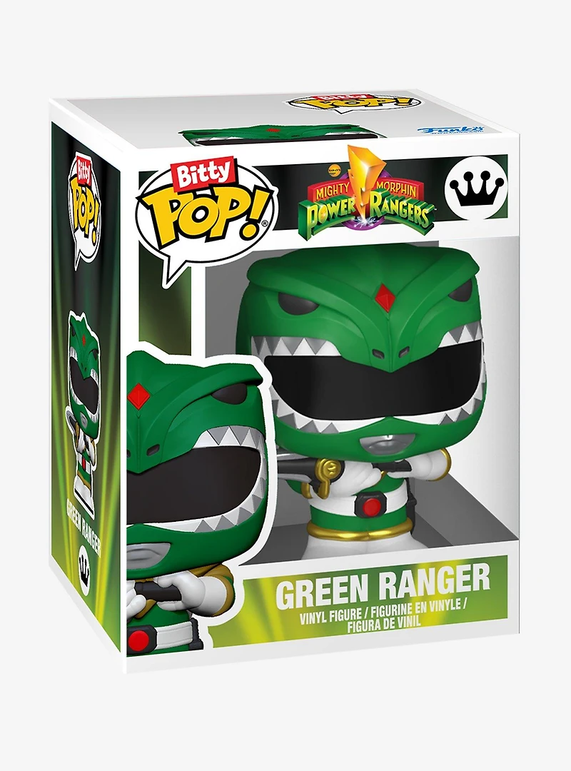Funko Bitty Pop! Bitty Bot Mighty Morphin Power Rangers Green Ranger Vinyl Figure Set