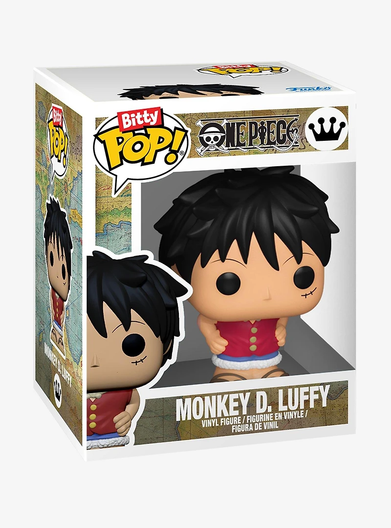 Funko Bitty Pop! Rides One Piece Monkey D. Luffy and The Going Merry Vinyl Figure Set