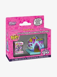 Funko Bitty Pop! Towns My Little Pony Castle of Friendship and Princess Twilight Sparkle Vinyl Figure Set
