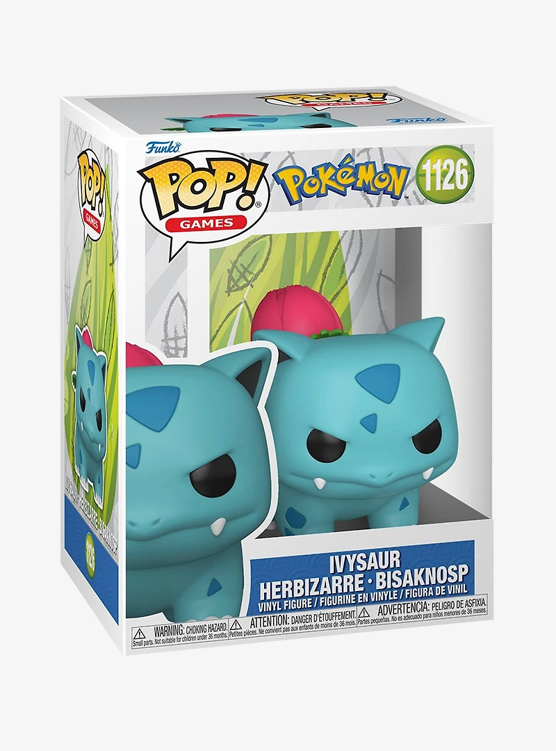 Funko Pop! Games Pokémon Ivysaur Vinyl Figure