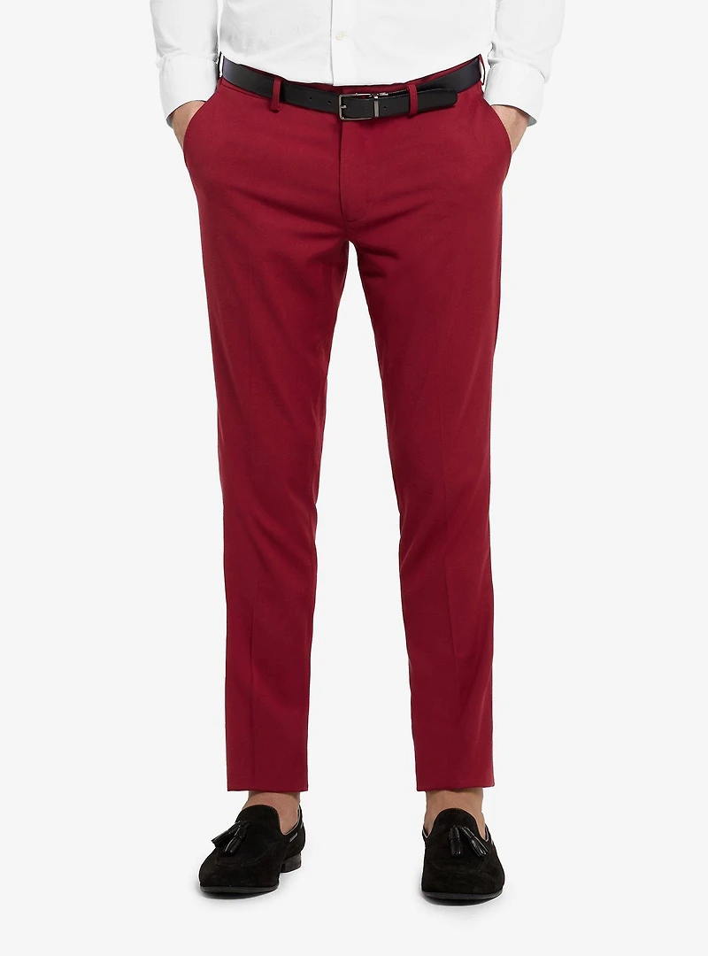 Daily Bright Burgundy Suit