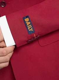 Daily Bright Burgundy Suit