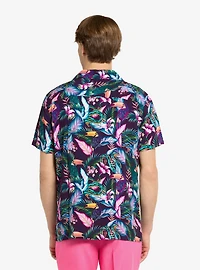 Night Jungle Button-Up Shirt