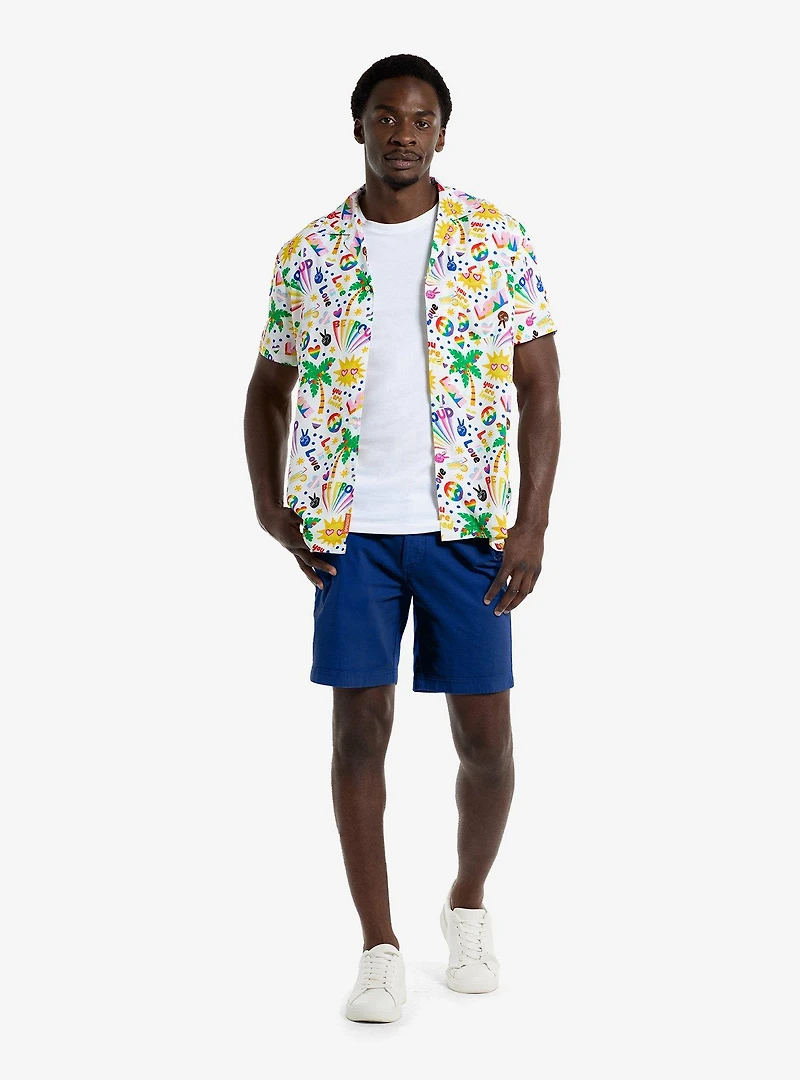 Tropic Pride Button-Up Shirt